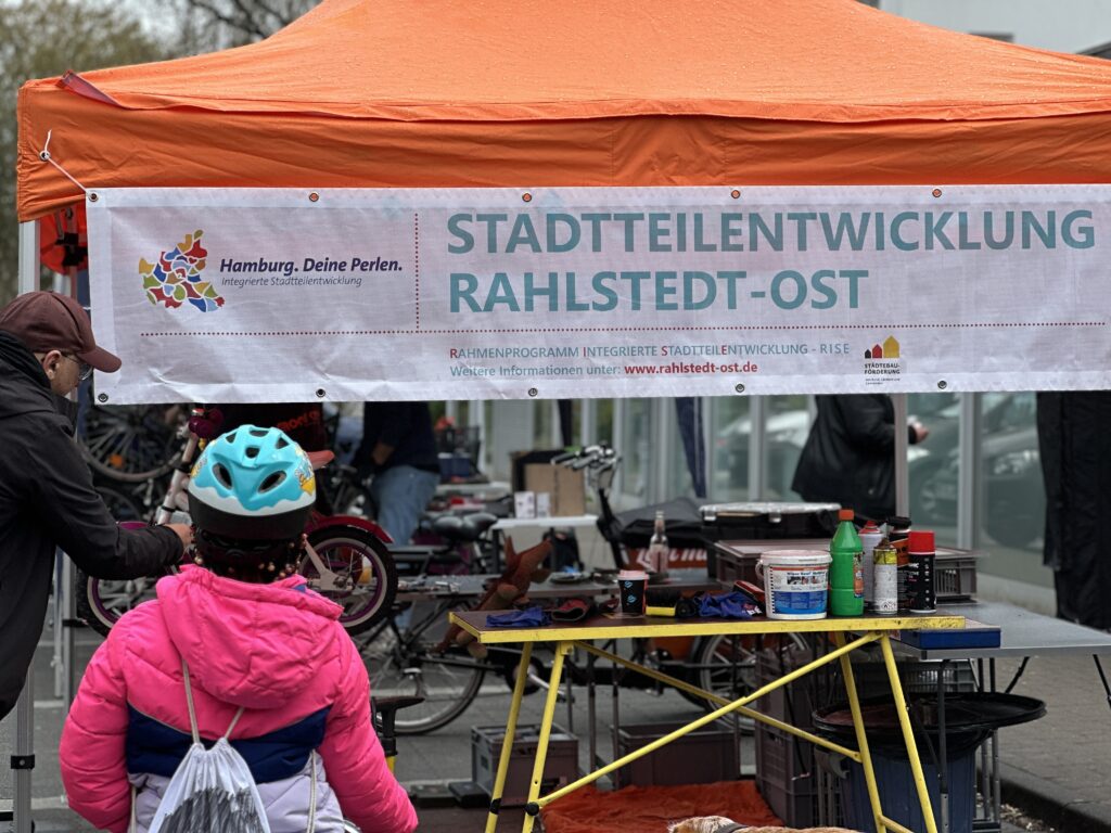 Jedes Jahr findet ein Fahrradaktionstag statt.