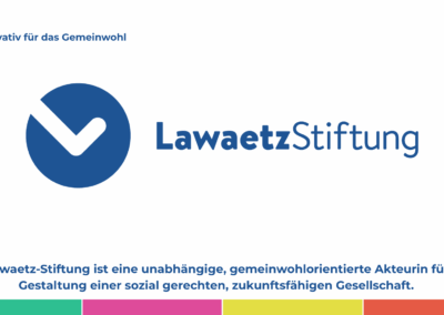 Das neue Logo der Lawaetz-Stiftung